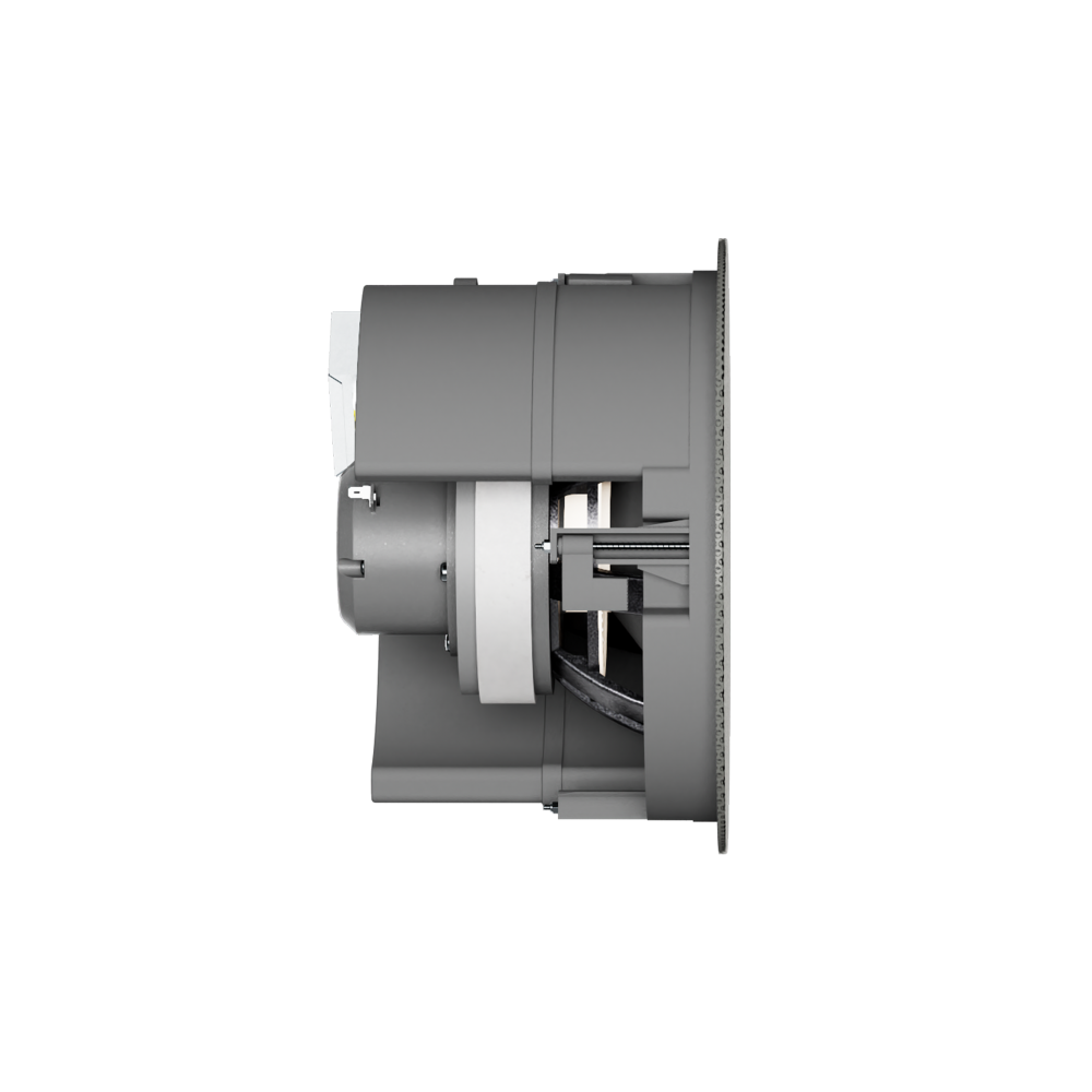 PS-C85RTBF PROFESSIONAL SERIES HIGH OUTPUT VARIABLE DISPERSION IN-CEILING LOUDSPEAKER BAFFLE WITH TRIMLESS WHITE ROUND GRILLE, REQUIRES COMPATIBLE BACK BOX (1 EACH)