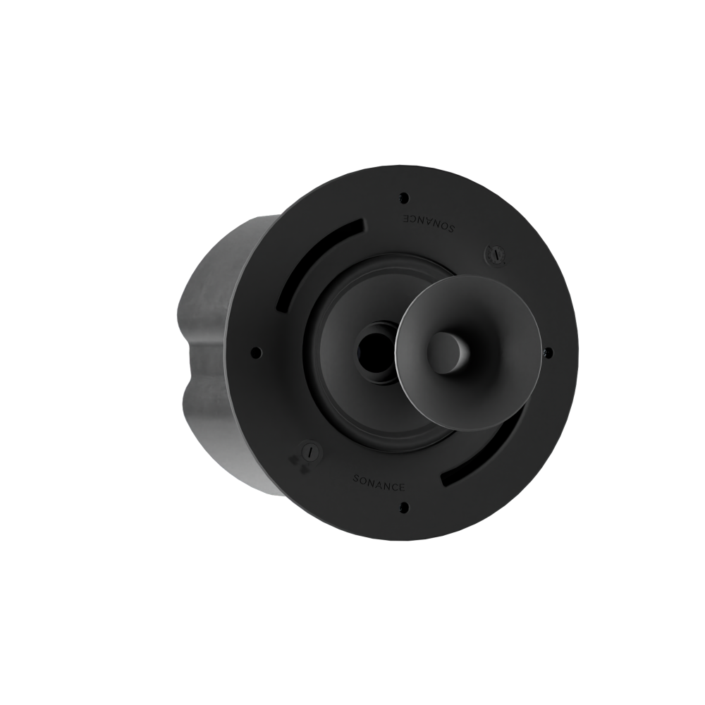 PS-C85RT PROFESSIONAL SERIES HIGH OUTPUT VARIABLE DISPERSION IN-CEILING LOUDSPEAKER WITH TRIMLESS WHITE ROUND GRILLE (1 EACH)