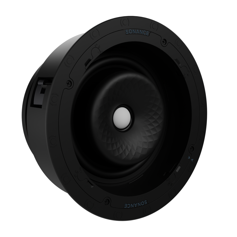 VX86R 8" ROUND IN-CEILING SPEAKER W/ WHITE MICRO TRIM GRILLE (1 PAIR)