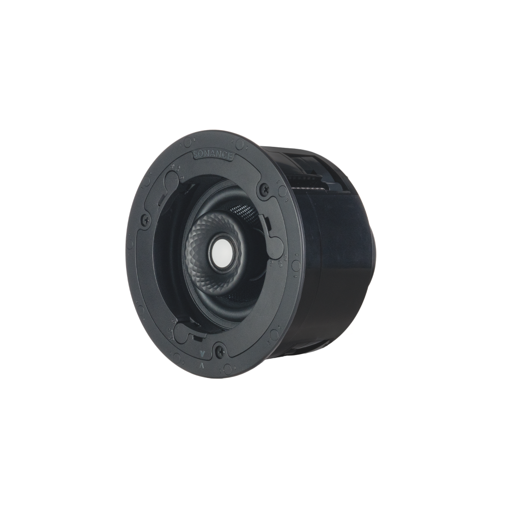 VX46R SST 4" ROUND SINGLE STEREO SPEAKER W/ WHITE MICRO TRIM GRILLE (1 EACH)