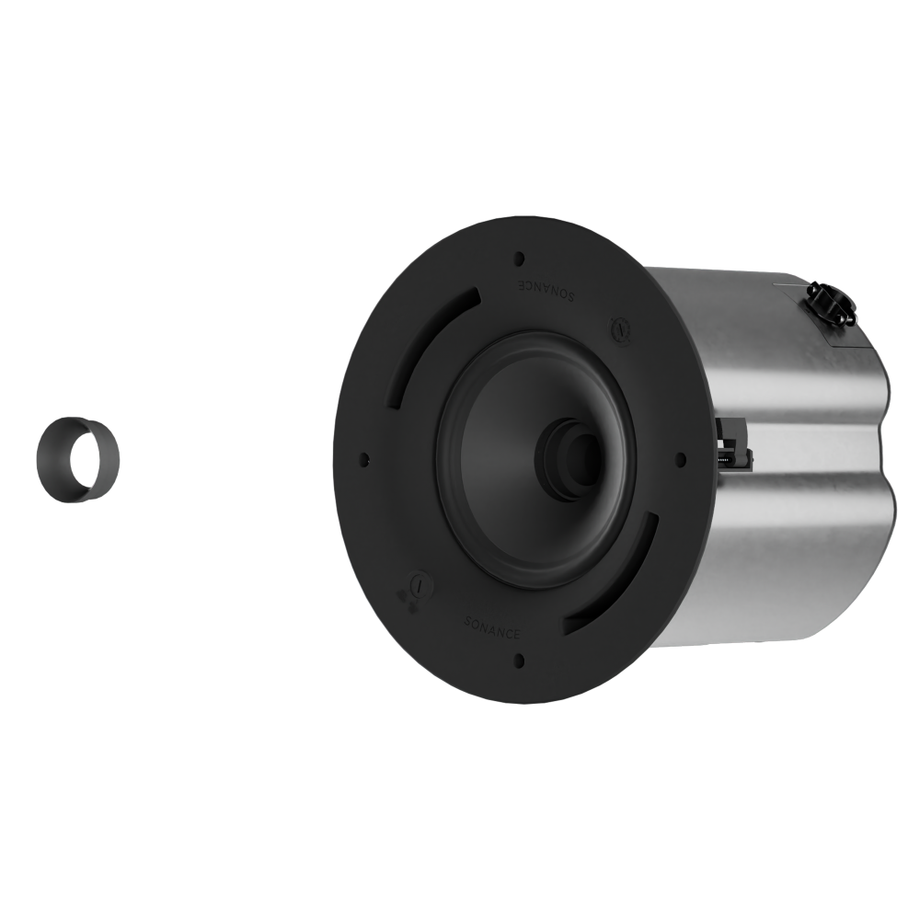 PS-C85RT PROFESSIONAL SERIES HIGH OUTPUT VARIABLE DISPERSION IN-CEILING LOUDSPEAKER WITH TRIMLESS WHITE ROUND GRILLE (1 EACH)