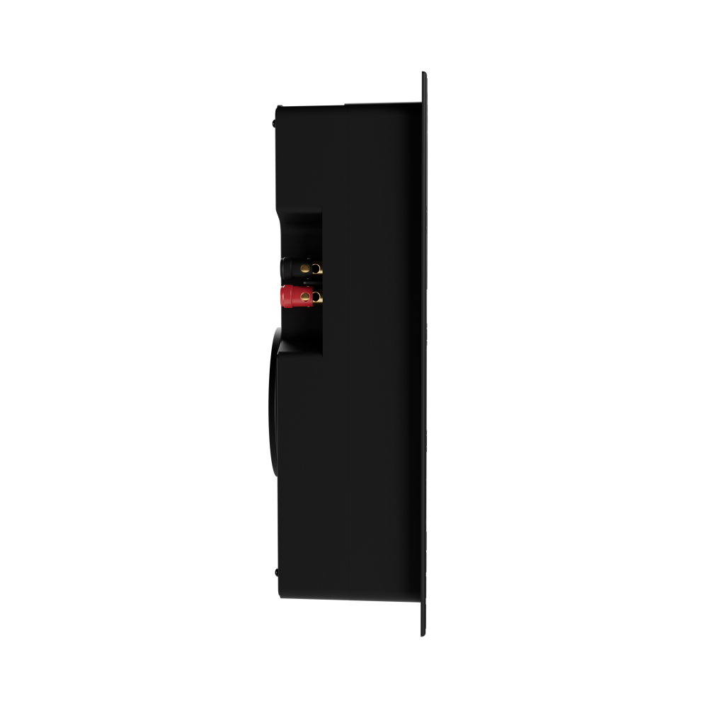 VX62 6" RECTANGLE IN-WALL SPEAKER W/ WHITE MICRO TRIM GRILLE (1 PAIR)