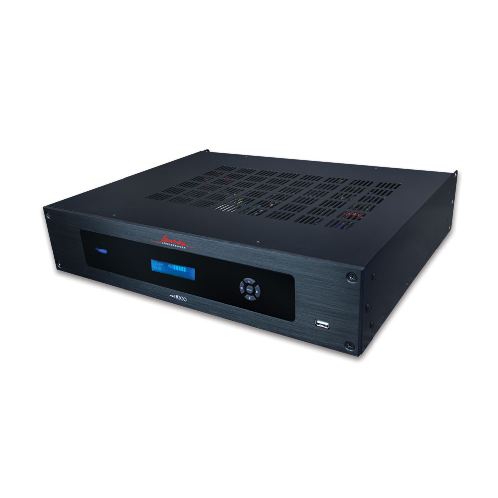 M1000 | JAMES MONO SUBWOOFER AMPLIFIER W/DSP - 2U, 1000W OUTPUT