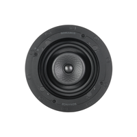 VX62R SST 6" ROUND SINGLE STEREO SPEAKER W/ WHITE MICRO TRIM GRILLE (1 EACH)