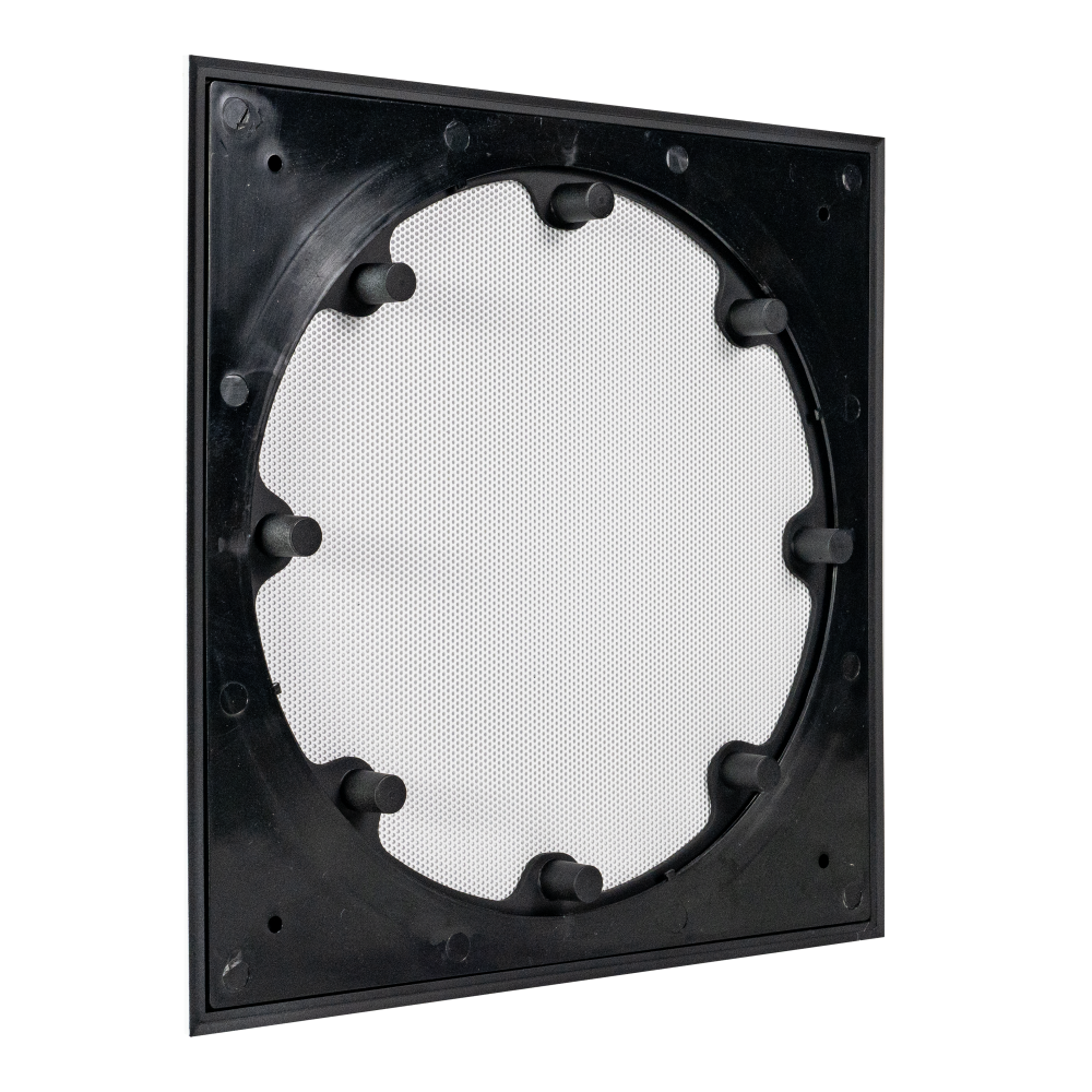 VXQ 8" SQUARE ADAPTER W/ MICRO TRIM XPC GRILLE (1 EACH)