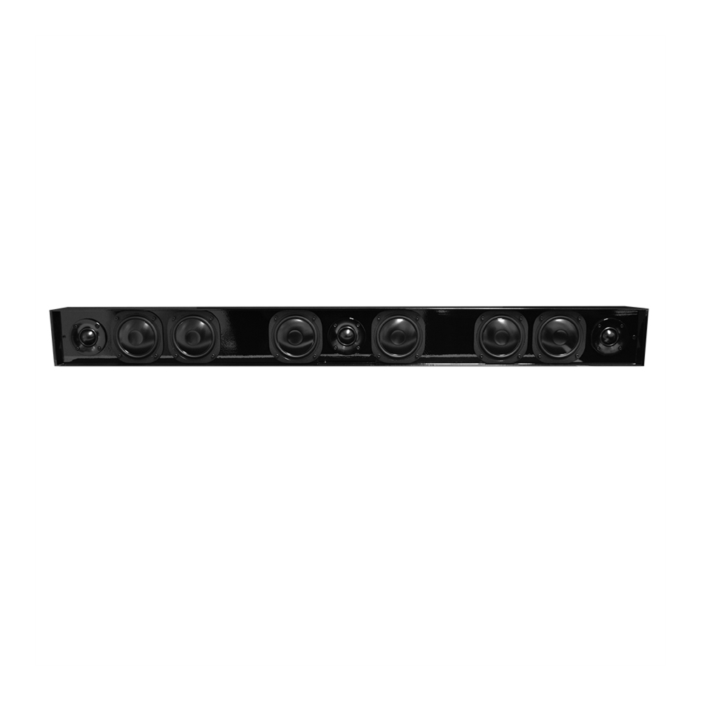 SPL3-LCR-65 | 3" LCR, 57" FIXED WIDTH SOUNDBAR FOR 65" TV (NO MARINE OR CUSTOM COLOR AVAILABLE)