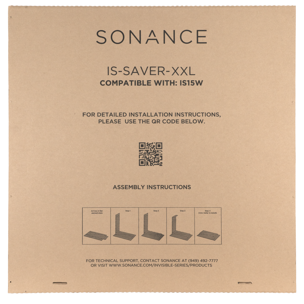 IS15W CARDBOARD SPACE SAVER (1 EACH)