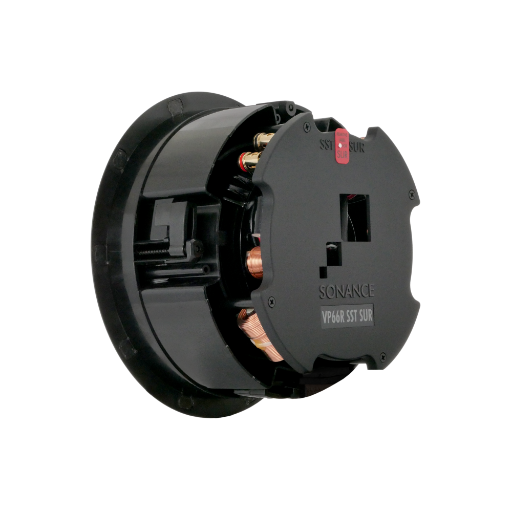 VP66R SST/SUR MEDIUM ROUND SINGLE STEREO OR SURROUND SPEAKER (1 EACH)