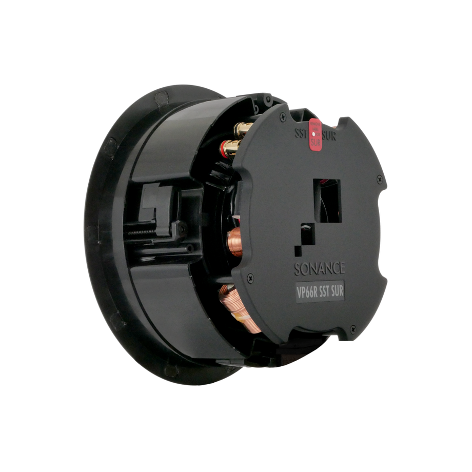 VP66R SST/SUR MEDIUM ROUND SINGLE STEREO OR SURROUND SPEAKER (1 EACH)