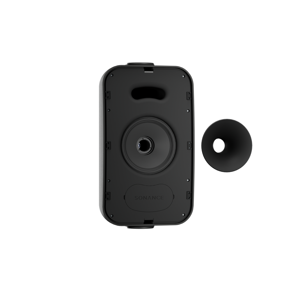 PS-S85T BLACK PROFESSIONAL SERIES HIGH OUTPUT VARIABLE DISPERSION SURFACE MOUNT LOUDSPEAKER (1 EACH)