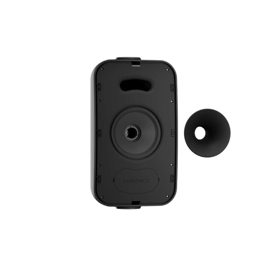 PS-S85T BLACK PROFESSIONAL SERIES HIGH OUTPUT VARIABLE DISPERSION SURFACE MOUNT LOUDSPEAKER (1 EACH)