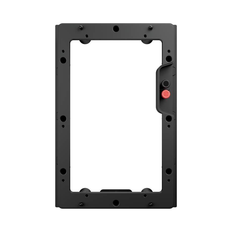 VX 6" RECTANGLE FLEX FRAME AND PLUG (GRILLE NOT INCLUDED) (1 PAIR)