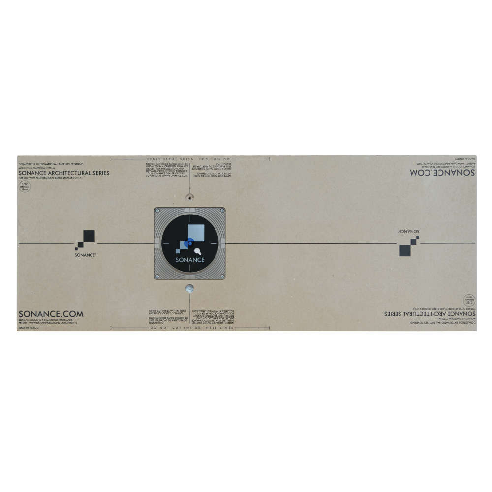 5/8IN ARCHITECTURAL SERIES GYPSUM MOUNTING PLATFORM DISCREET ROUND (1 EACH)
