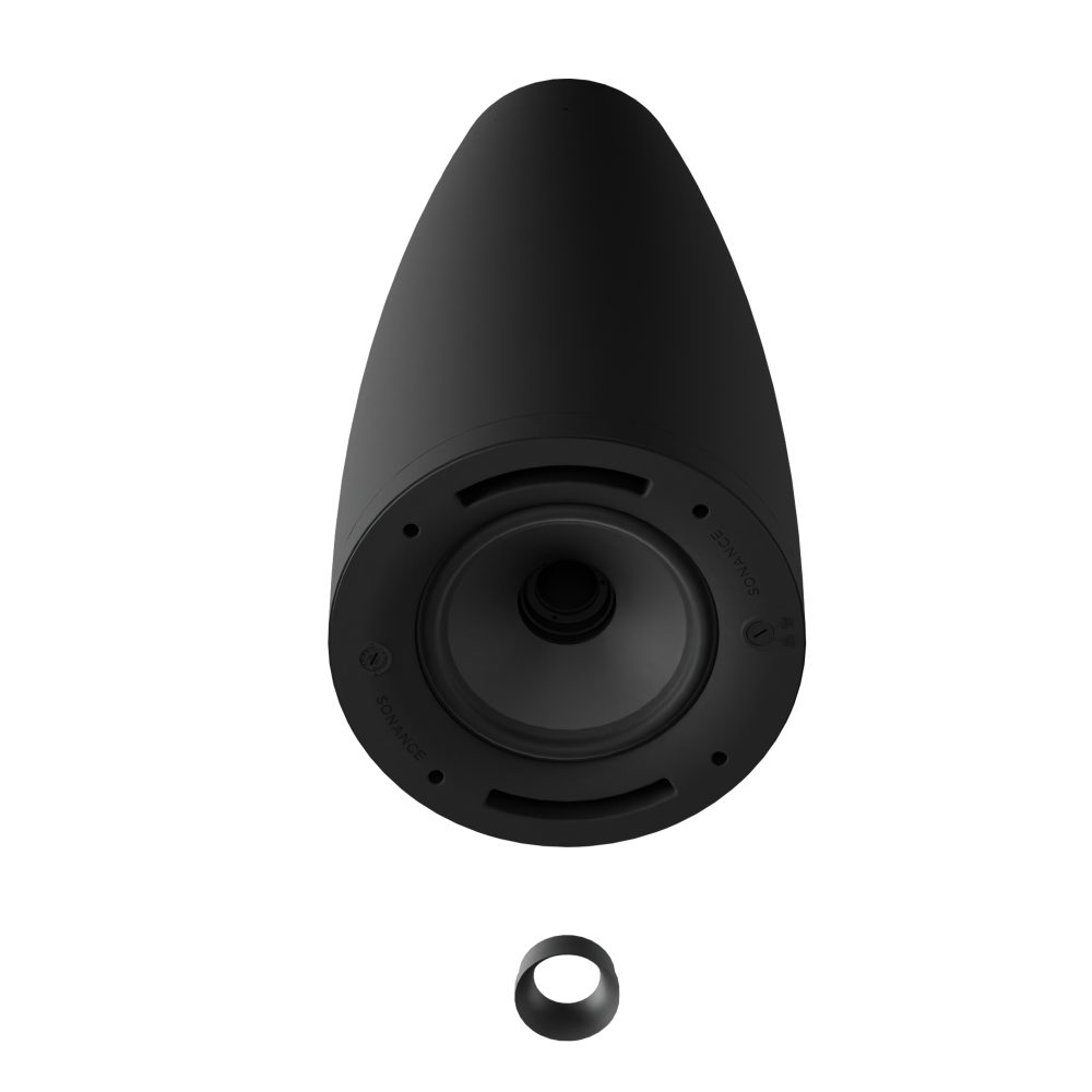 PS-P85T BLACK PROFESSIONAL SERIES HIGH OUTPUT VARIABLE DISPERSION PENDANT LOUDSPEAKER (1 EACH)