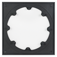 VXQ 8" SQUARE ADAPTER W/ TRIMLESS  XPC GRILLE (1 EACH)