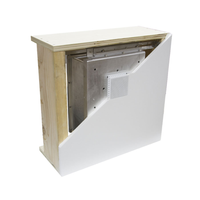 SA3-R-SR-TRIM | 3" ROUND MICROPERF SHEETROCK TRIM KIT, .5" DEPTH