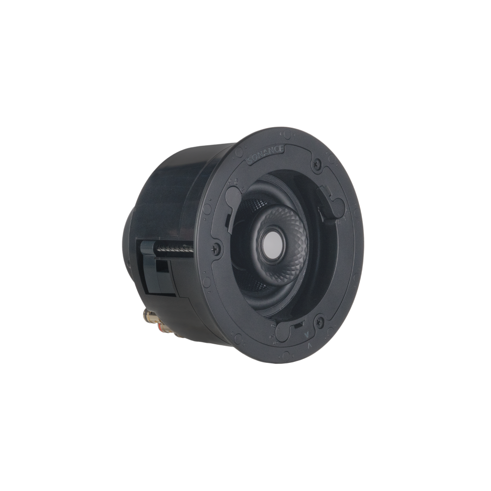 VX46R SST 4" ROUND SINGLE STEREO SPEAKER W/ WHITE MICRO TRIM GRILLE (1 EACH)