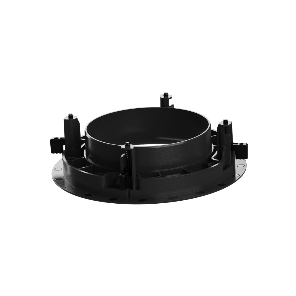 PPX XPC-STYLE GRILLE CONNECTOR FOR 8" ROUND OR SQUARE IN-CEILING (1 EACH)