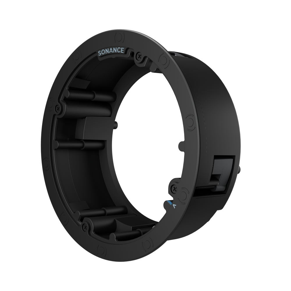 VX 6" ROUND FLEX FRAME AND PLUG (GRILLE NOT INCLUDED) (1 PAIR)