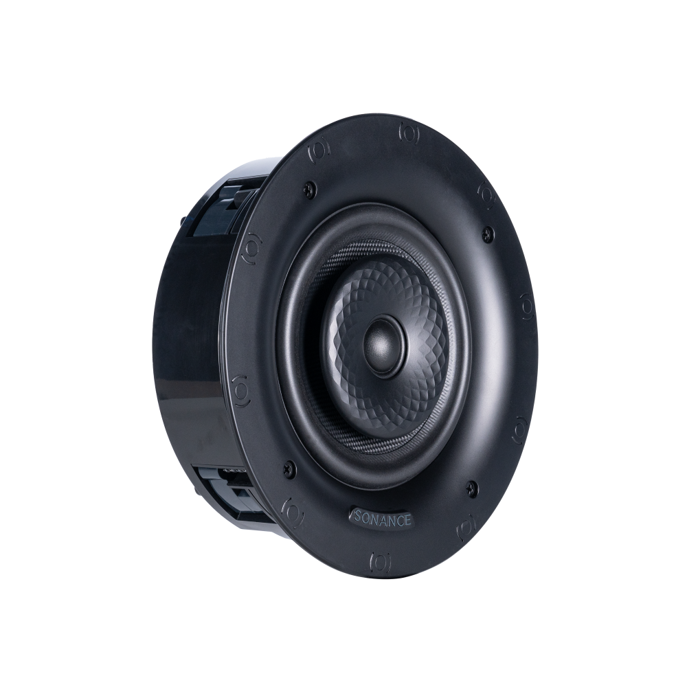 VX62R TL 6" ROUND IN-CEILING THIN-LINE SPEAKER W/ WHITE MICRO TRIM GRILLE (1 PAIR)