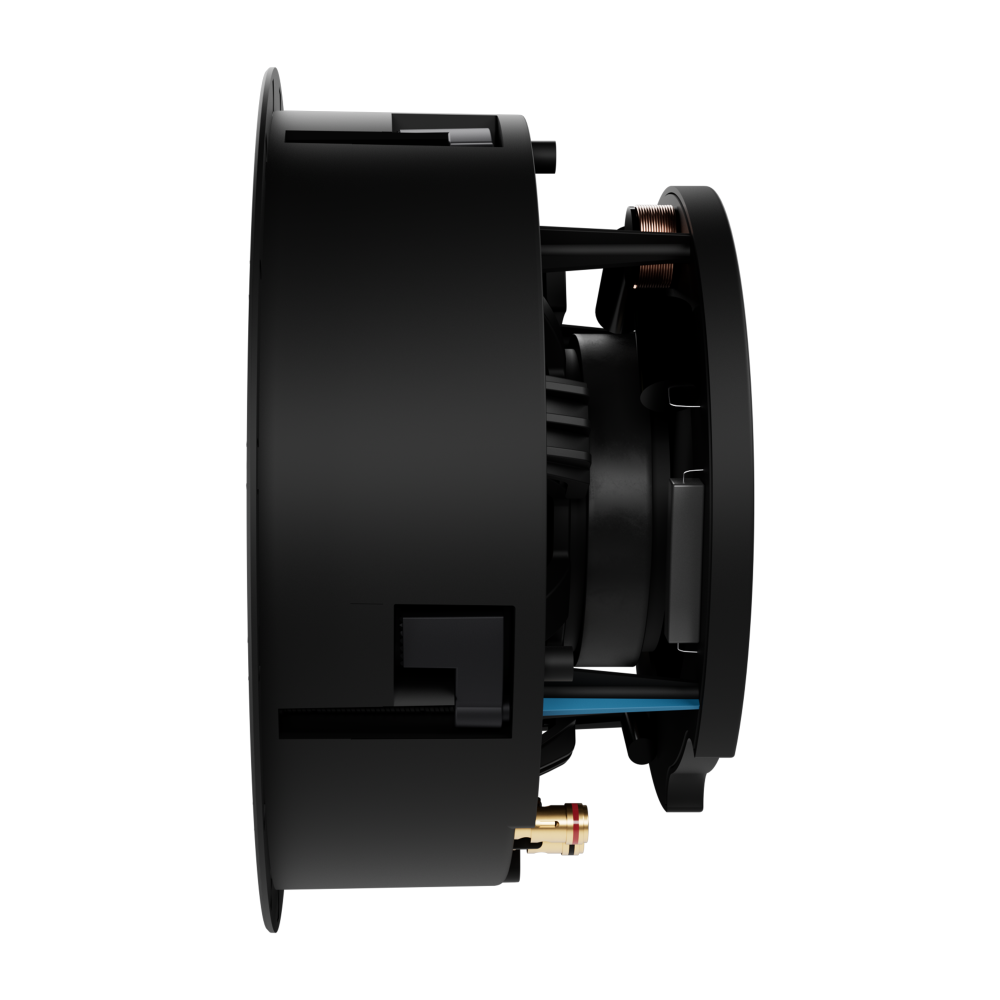 VX86R 8" ROUND IN-CEILING SPEAKER W/ WHITE MICRO TRIM GRILLE (1 PAIR)