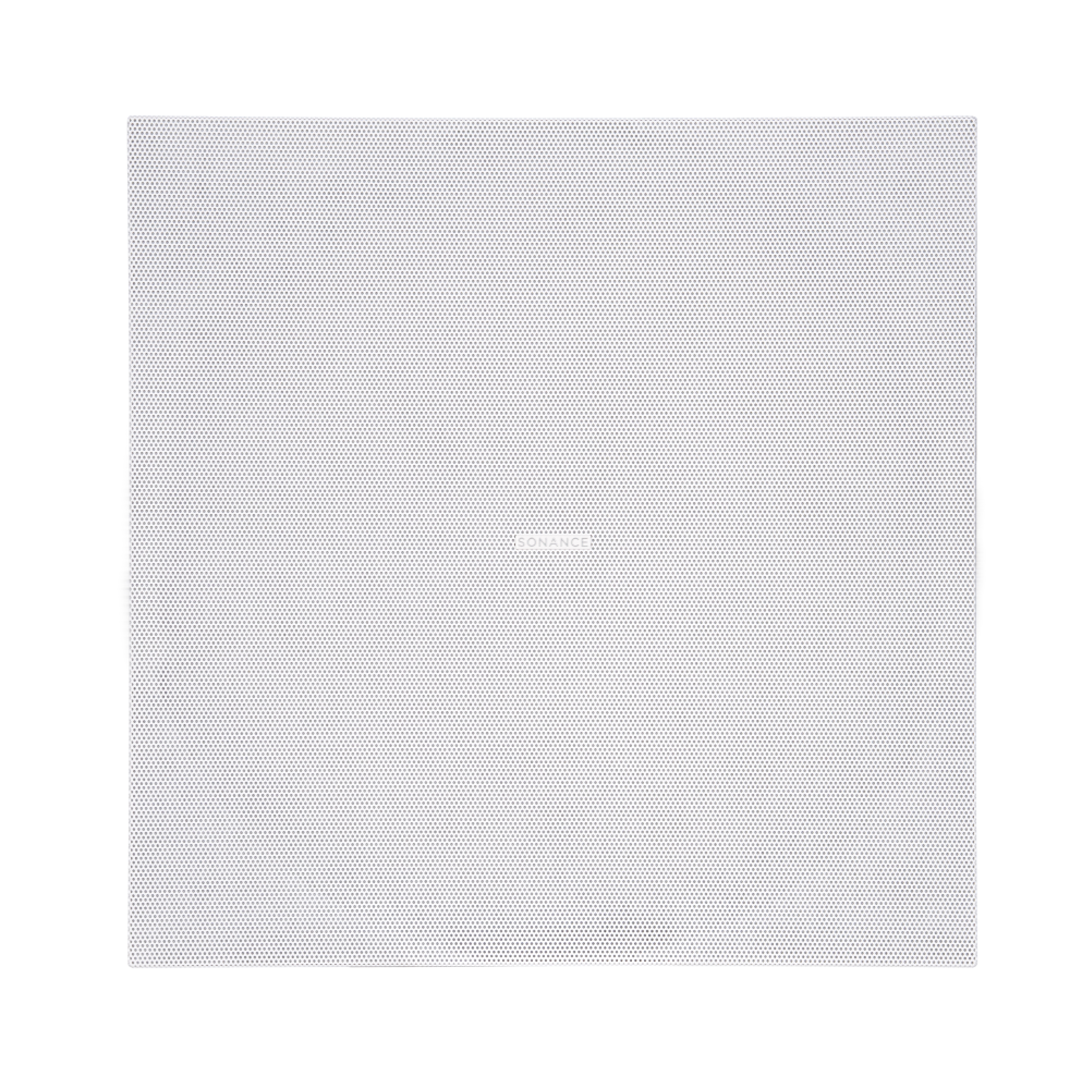 PS-C85RT SQUARE ADAPTER W/ GRILLE WHITE (1 PAIR)