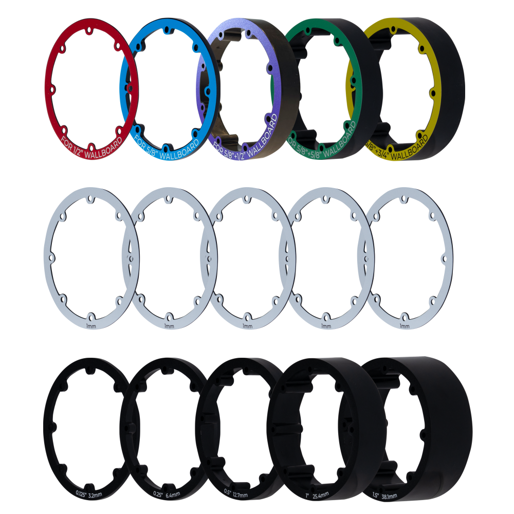 SONANCE SA4 MICROTRIM SPACER KIT FOR SOLID SURFACE OR DRYWALL