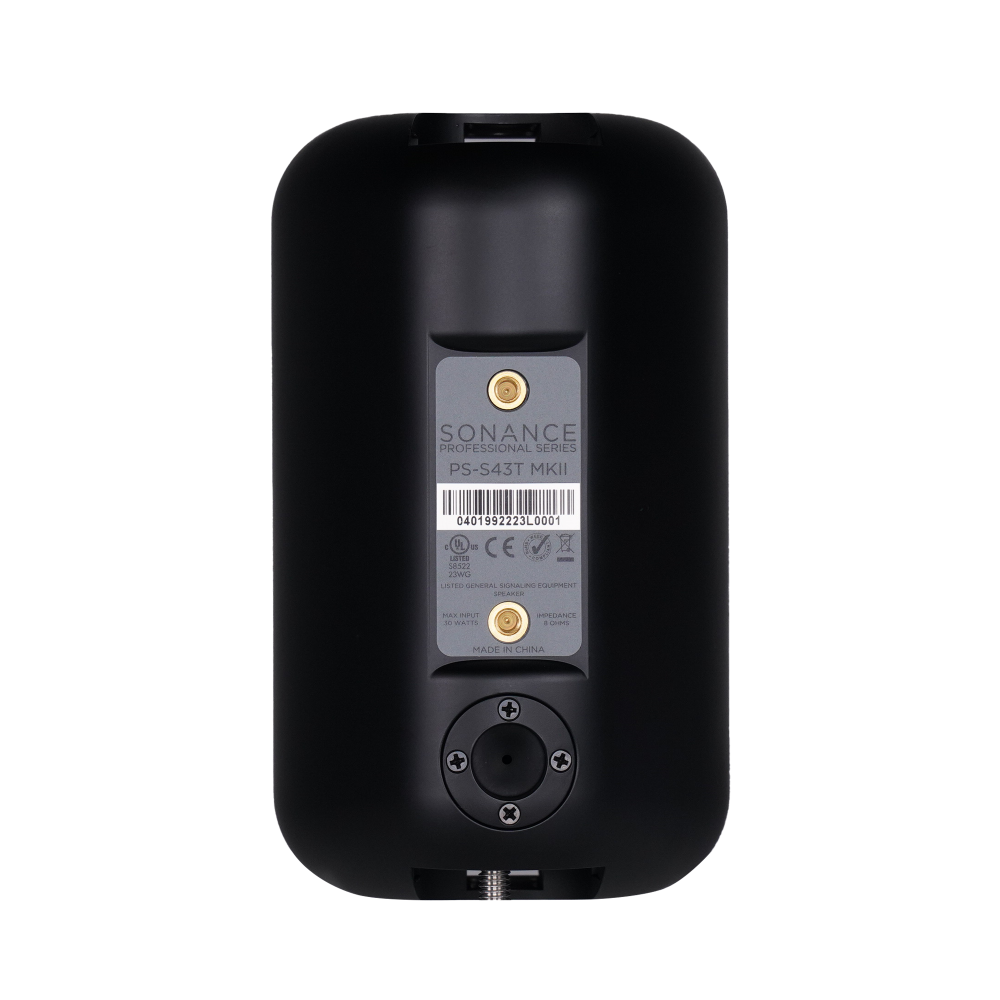 PRO SERIES PS-S43T MKII 4" SURFACE MOUNT SPEAKER BLACK (1 EACH)