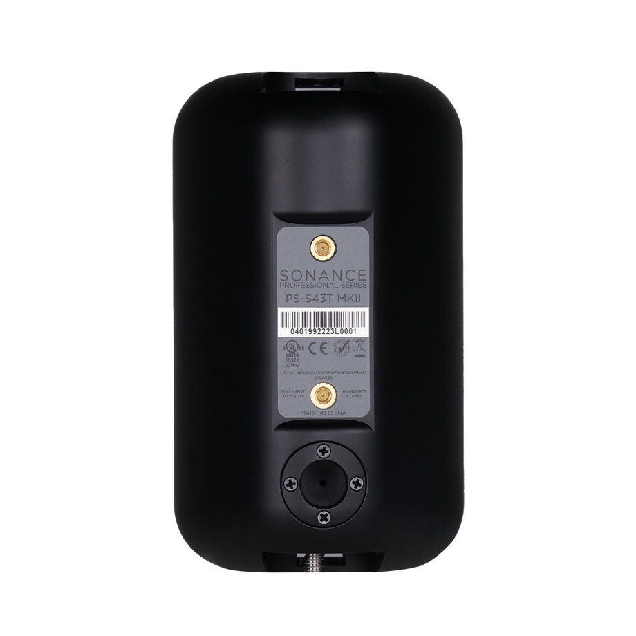 PRO SERIES PS-S43T MKII 4" SURFACE MOUNT SPEAKER BLACK (1 EACH)