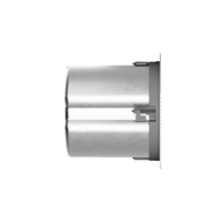 PS-C85RT PROFESSIONAL SERIES HIGH OUTPUT VARIABLE DISPERSION IN-CEILING LOUDSPEAKER WITH TRIMLESS WHITE ROUND GRILLE (1 EACH)