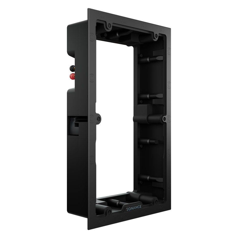 VX 8" RECTANGLE FLEX FRAME AND PLUG (GRILLE NOT INCLUDED) (1 PAIR)