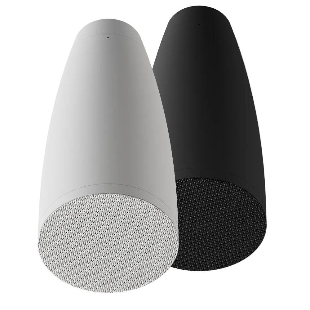 PS-P85T BLACK PROFESSIONAL SERIES HIGH OUTPUT VARIABLE DISPERSION PENDANT LOUDSPEAKER (1 EACH)