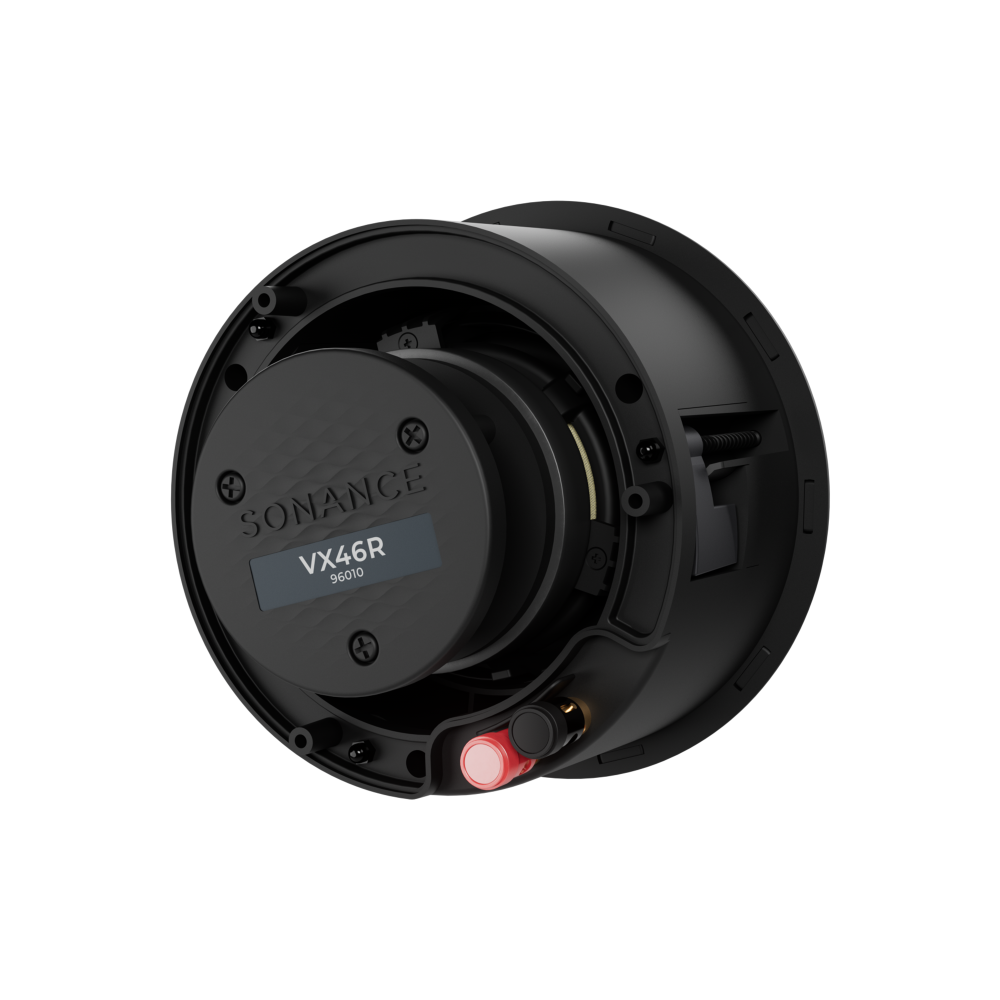 VX46R 4" ROUND IN-CEILING SPEAKER W/ WHITE MICRO TRIM GRILLE (1 PAIR)