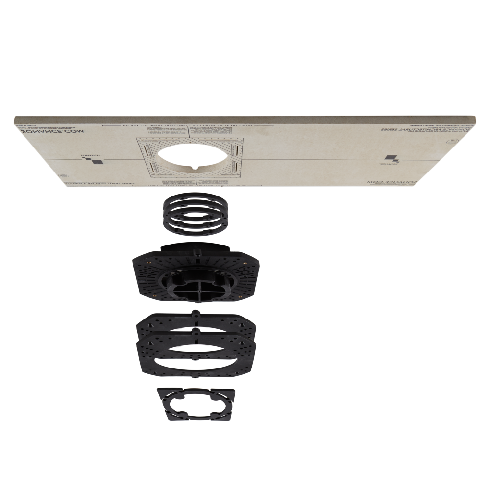 1/2IN ARCHITECTURAL SERIES GYPSUM MOUNTING PLATFORM DISCREET ROUND (1 EACH)