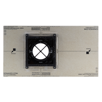 5/8IN ARCHITECTURAL SERIES SOLID SURFACE MOUNTING PLATFORM MEDIUM RS (One mounting platform for both round & square)