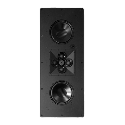 BE806 | 3-WAY, (2) 8", 1" X (4) HF ARRAY, LCR IN-WALL SPEAKER
