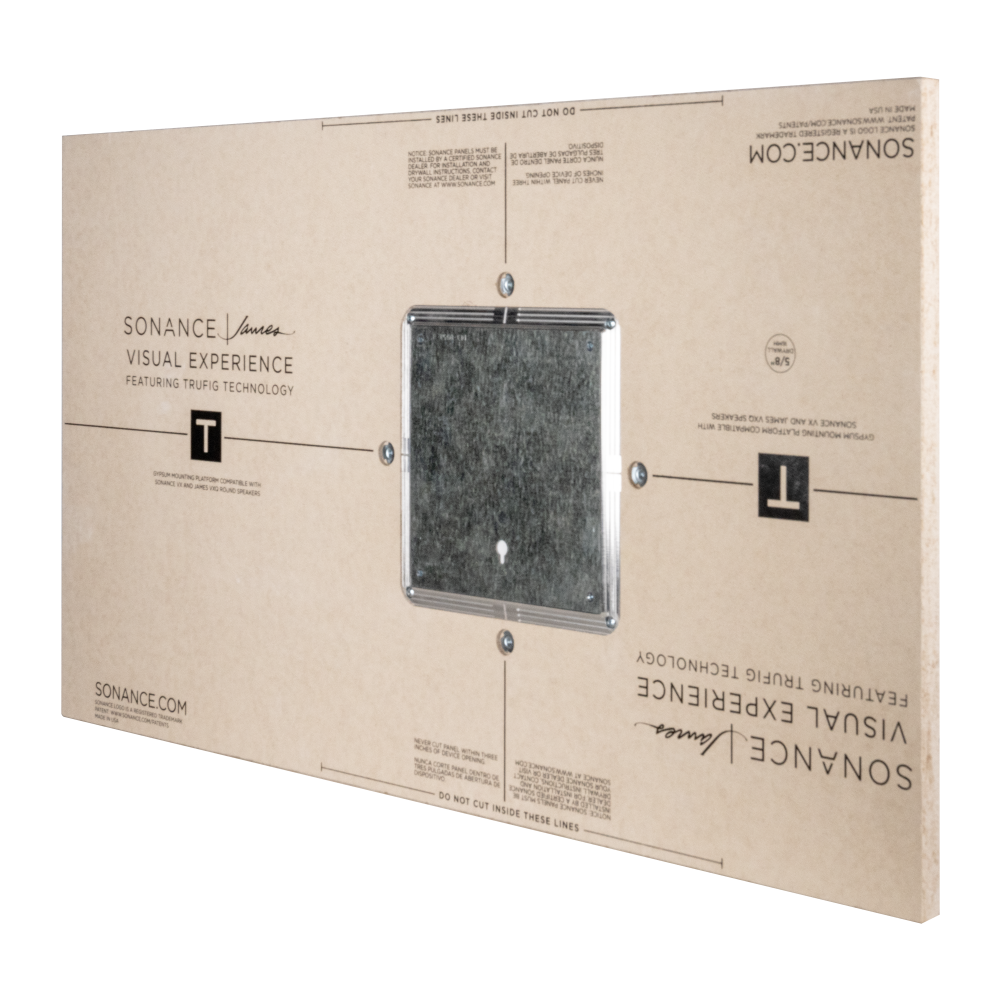 TRUFIG PLATFORM FOR VX-VXQ 4" SQUARE 5/8" GYPSUM BOARD