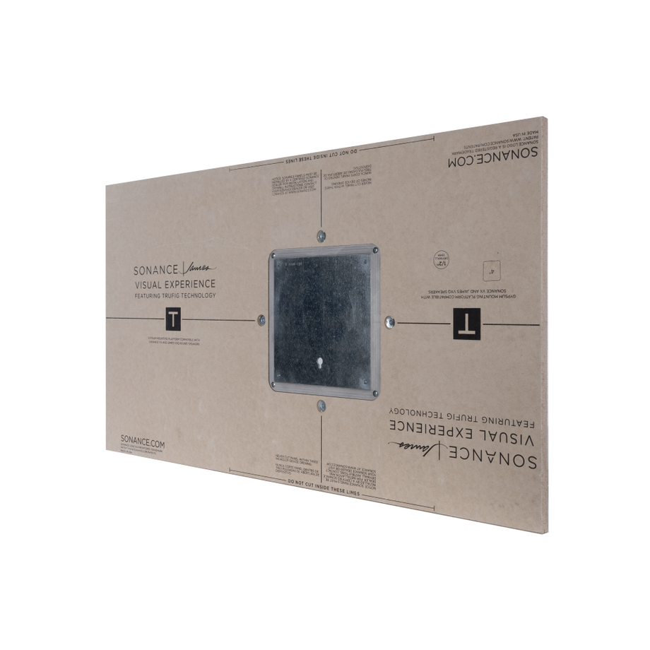 TRUFIG PLATFORM FOR VX-VXQ 4" SQUARE 1/2" GYPSUM BOARD