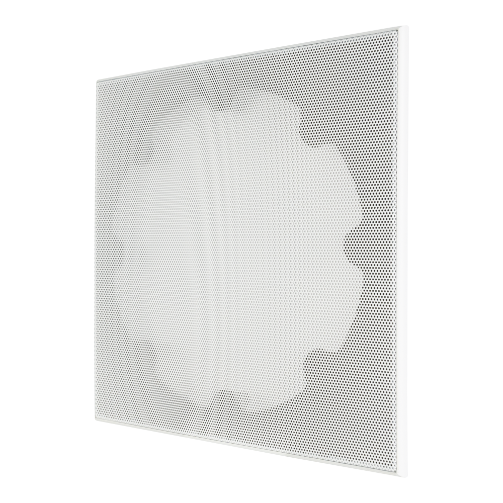 VXQ 8" SQUARE ADAPTER W/ MICRO TRIM XPC GRILLE (1 EACH)