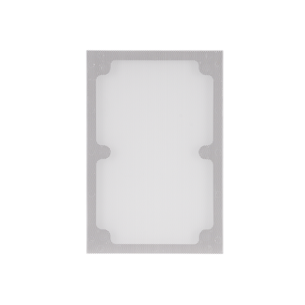 6" RECTANGLE XPC TRIMLESS GRILLE FOR VXQ AND VXXT 6" IN-WALL - WHITE (1 EACH)