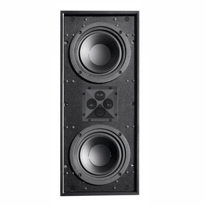 QX630 KIT | 2-WAY, DUAL 6.5", QUAD TWEETER ARRAY, LCR IN-WALL SPEAKER