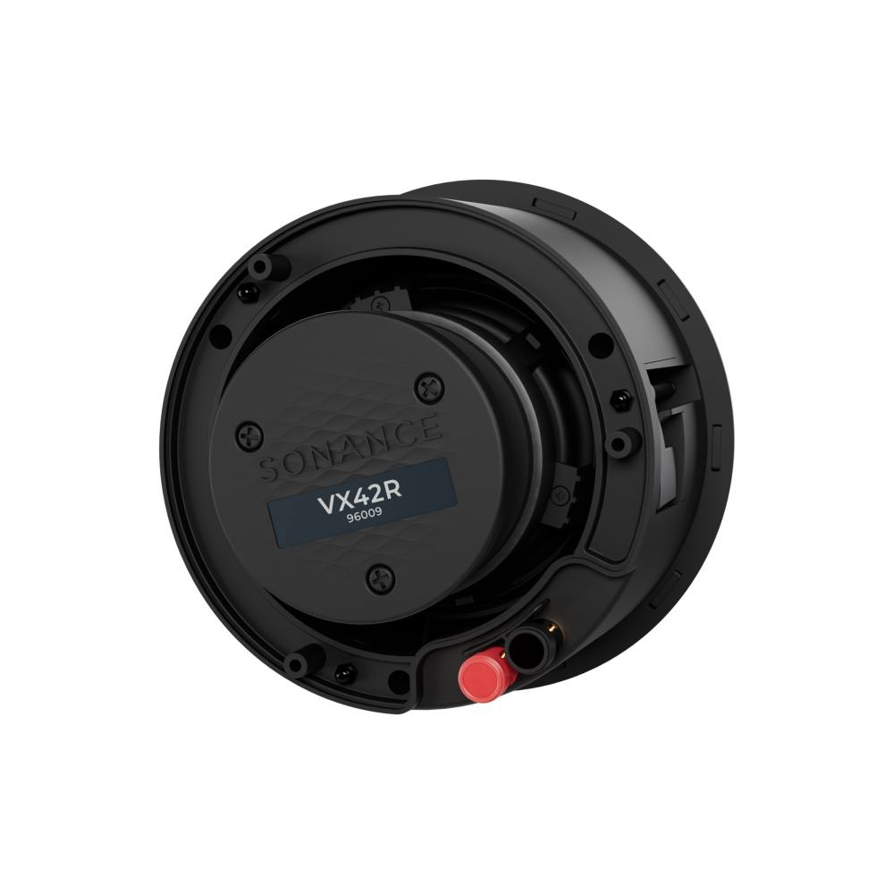 VX42R 4" ROUND IN-CEILING SPEAKER W/ WHITE MICRO TRIM GRILLE (1 PAIR)