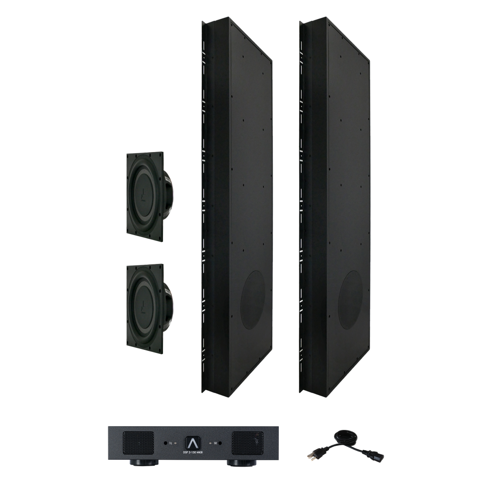R10SUB KIT (2x R10SUB, 2x R10SUB Enclosures, 1x DSP 2-150 MKIII)