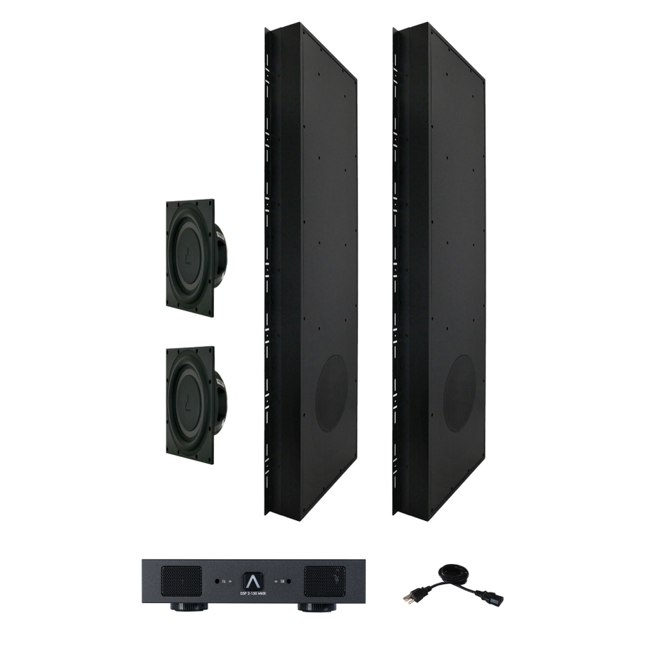R10SUB KIT (2x R10SUB, 2x R10SUB Enclosures, 1x DSP 2-150 MKIII)