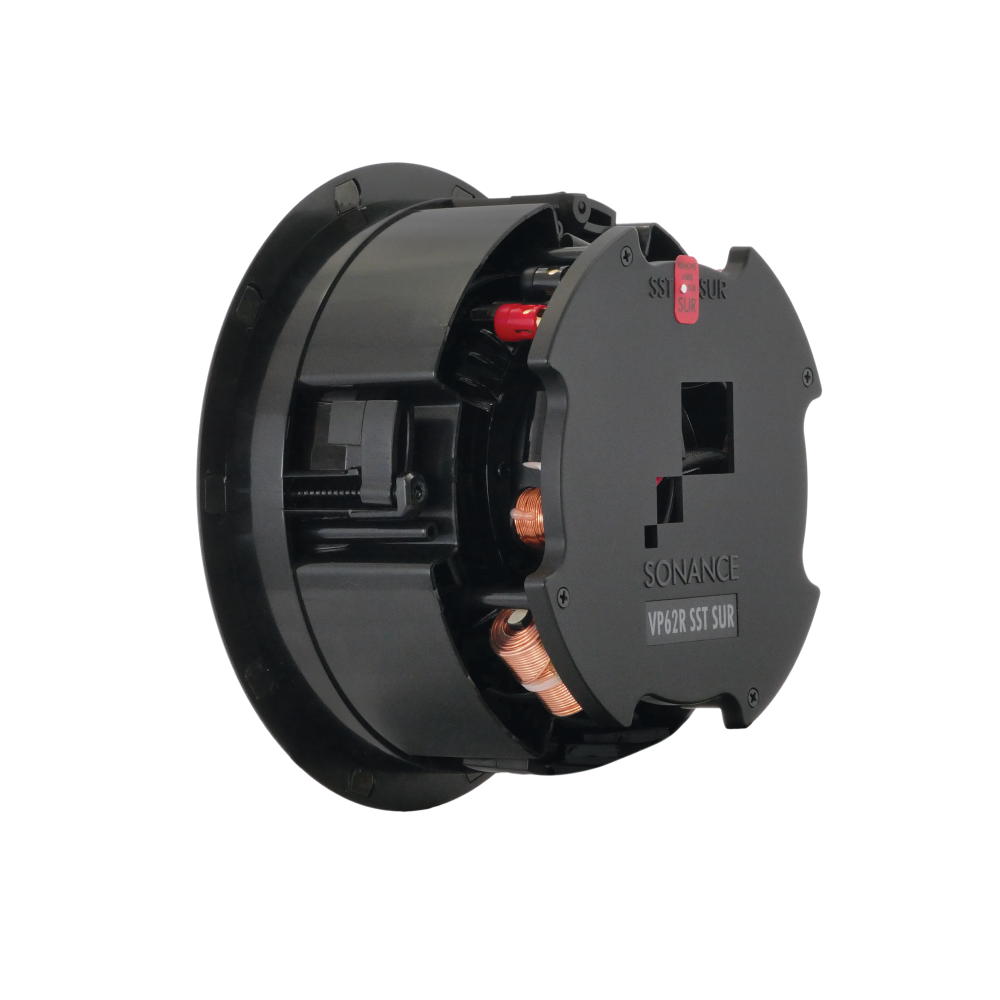 VP62R SST/SUR MEDIUM ROUND SINGLE STEREO OR SURROUND SPEAKER (1 EACH)