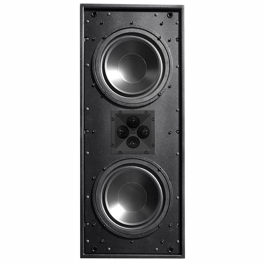 QX830 KIT | 3-WAY DUAL 8", QUAD TWEETER ARRAY, LCR IN-WALL SPEAKER