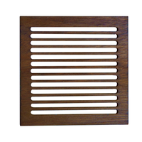 7" SQUARE WOOD PERFORATED GRILLE ASSEMBLY FOR SA853QT
