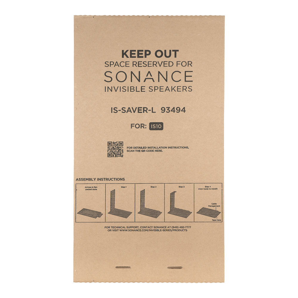 LARGE IS SPACE SAVER (IS10) (4-PACK)