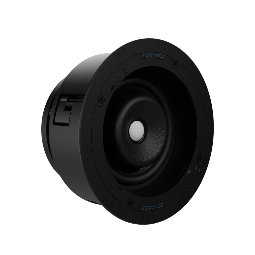 VX64R 6" ROUND IN-CEILING SPEAKER W/ WHITE MICRO TRIM GRILLE (1 PAIR)