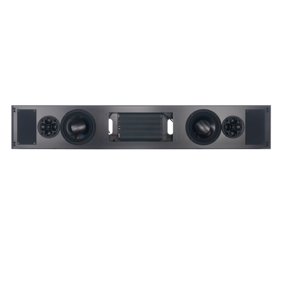 SPL6QT-LR-PWR KIT | 6.5 LR POWERED  SOUNDBAR W/ UA 2-125 ARC AMP (CUSTOM WIDTH)